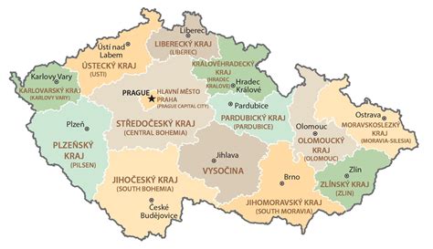 This expertly crafted map includes the locations of thousands of cities and towns with an index for easily locating them, plus a clearly marked road network complete with. Map of Czech Republic Czechia - GIS Geography