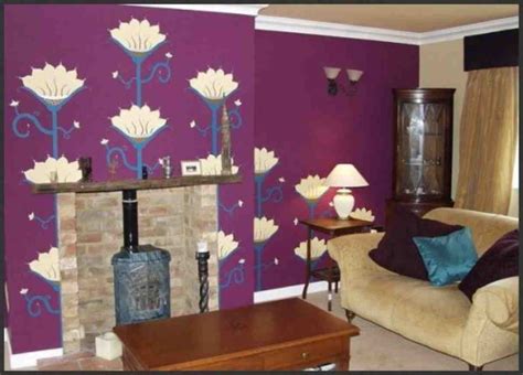 Purple Walls In Living Room Decor Ideasdecor Ideas