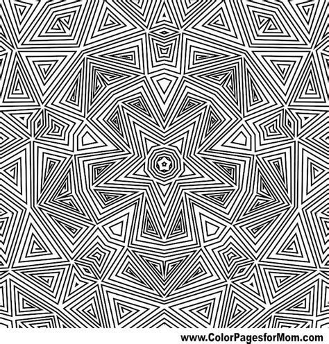 Geometric Shapes Coloring Page 93