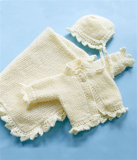 Knitting Patterns For Baby Layette Sets Mikes Naturaleza