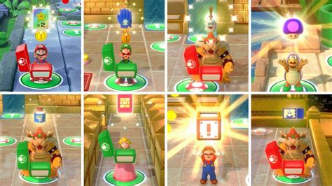 Super Mario Party All Special Items Youtube