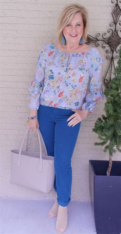 50 is not old summer romantic look fashion over 40 ruffles and florals spring trends