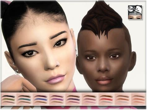 Eyebrows 16 By Bakalia At Tsr Sims 4 Updates