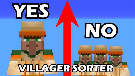 Reliable Baby Villager Sorter For Minecraft 118 Youtube