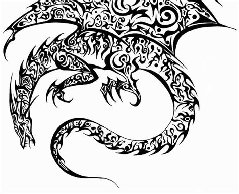 Dragon Tattoo By Avadras On Deviantart