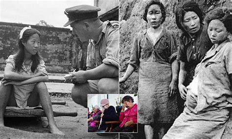 South Korean ‘comfort Women’ Blast Japan Apology Over Ww2 Sex Slavery Daily Mail Online