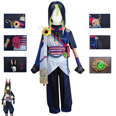 Cosplay Life Tighnari Genshin Impact Cosplay Complete Anime Rpg Costume