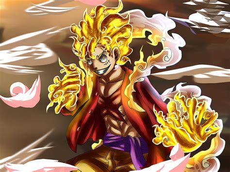 Luffy One Piece Gear Second Wallpaper