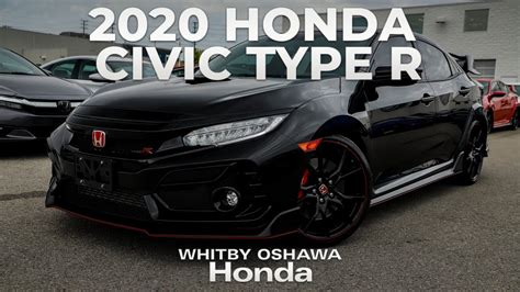 2020 Honda Civic Type R In Crystal Black Pearl Us8260 Youtube
