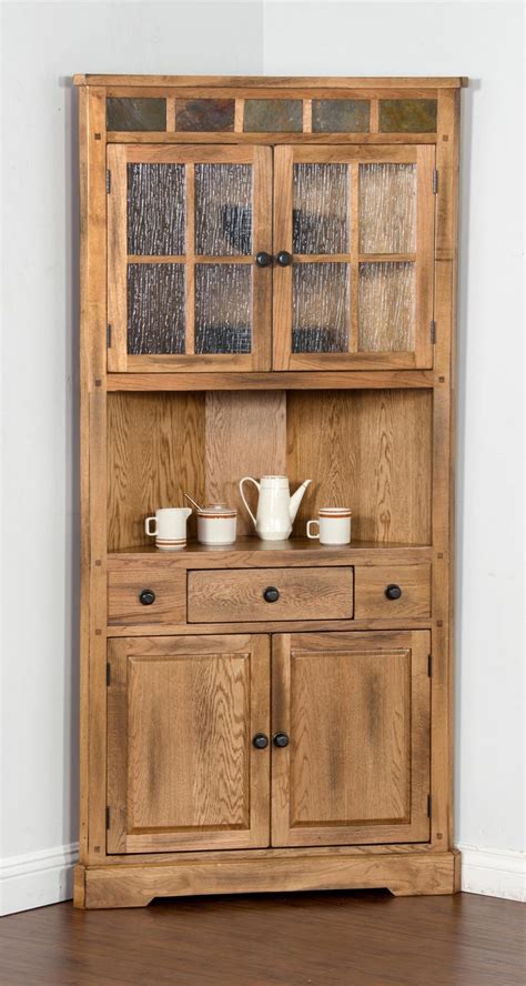 Corner Dining Room Hutch Cabinet Ideas | Ann Inspired