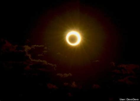 Look Pictures From Sundays Solar Eclipse Astronomical Events Solar