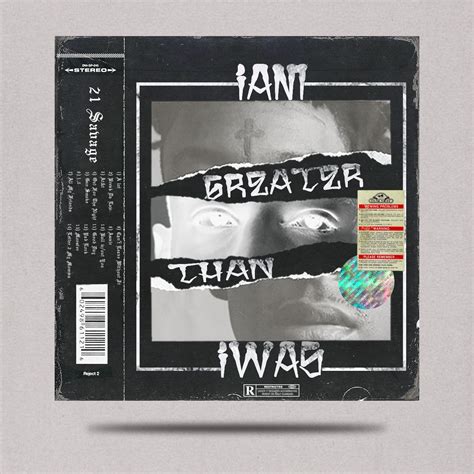 21 Savage I Am I Was Alternative Artwork Photoshop Design Ideas