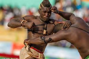 Wrestlers In Senegal Go Fist To Head In Countrys Fighting