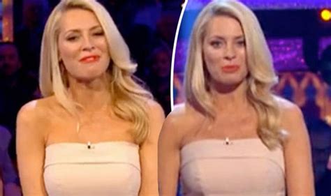 Strictly Come Dancing Tess Daly S Nipples Cause Viewer Meltdown I Can T Focus Tv