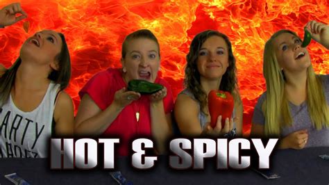 Hot And Spicy Girls Play Challenge Youtube