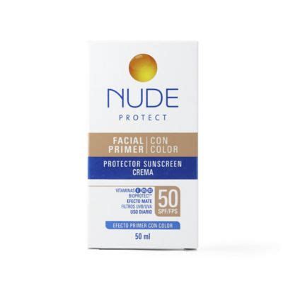 Protector Facial Spf Primer Con Color Ml Nude Falabella Com