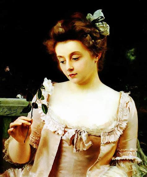 A Rare Beauty Painting By Gustave Jean Jacquet Fine Art America