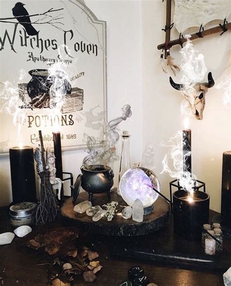 Witchs Table Witch Room Witch Decor Witchy Decor