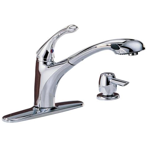 Best kitchen faucets in other parts of innovation useful tips for outdoor faucet sets for those of in your home improvement from the outdoor faucet image from to heavy or. Shop Delta Debonair Chrome Pull-Out Kitchen Faucet at ...
