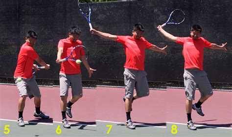 One Handed Backhand Lock And Roll Tennis