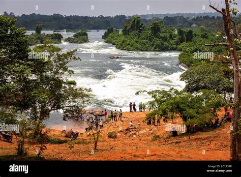 Itanda Falls Victoria Nile Near Jinja And Bujagali Uganda East