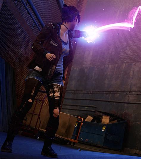 Infamous First Light Review Keep It Burning Polygon