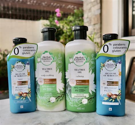 Herbal essences bio renew tea tree and argan oil morocco shampoo and