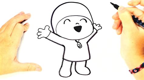 Comment Dessiner Pocoyo Pour Les Enfants Tutoriel Pocoyo Easy Draw