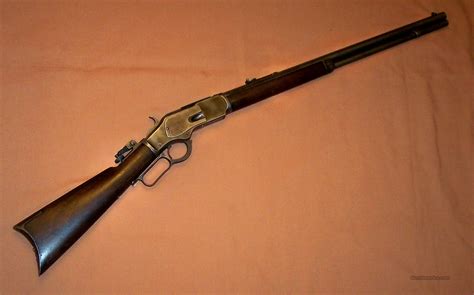 Winchester 1873 44wcf Round Barrel Rifle For Sale