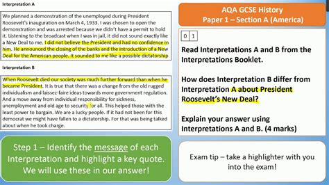 Remember, some questions will be assessing your knowledge and understanding of key features and characteristics of a period studied, others will require you to explain and analyse historic events, others will require you to compare and. AQA GCSE History 9-1 Tutorial - Paper 1, Section A ...