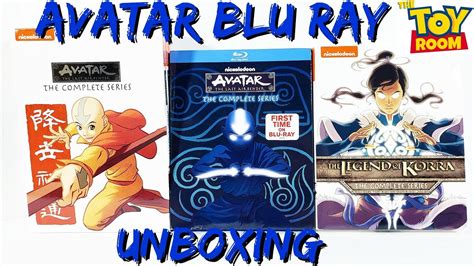 Avatar The Last Airbender The Complete Series Blu Ray Box Set Unboxing