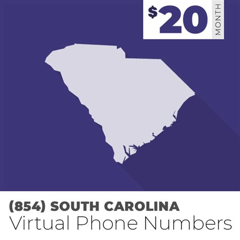 854 Area Code Phone Numbers For Business 20month