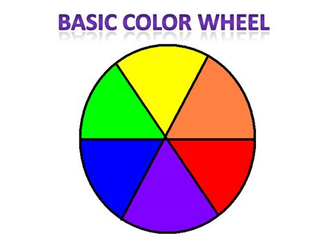 Basic Color Wheel Diy Pinterest Basic Colors And Color Wheels