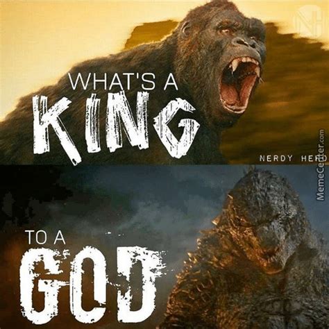A page for describing memes: Godzilla Vs. Kong by guest_242973 - Meme Center