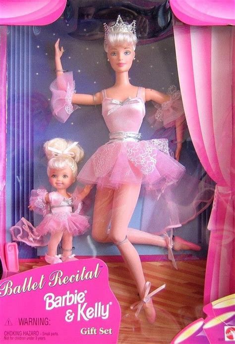 1997 Barbie And Kelly Ballet Recital T 🎁 Set 18187 Barbie Kelly Ballerina Barbie