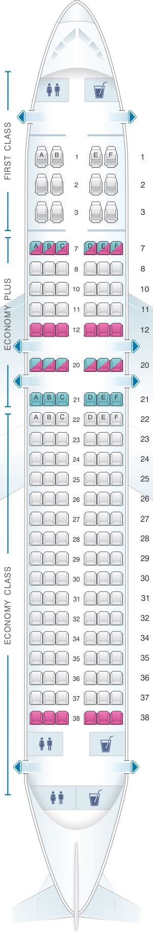 Airbus A320 Seating Chart United Two Birds Home