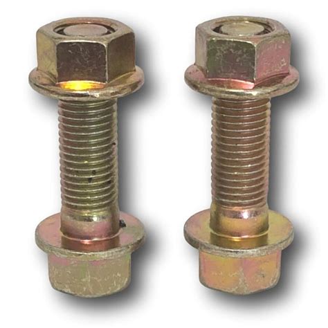 Exhaust Flange Plate Bolts With Flange Nuts Set Of 2 Mild Steel M10 1