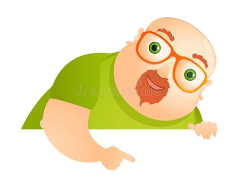 Cheerful Chubby Man Stock Vector Illustration Of Male 28816708