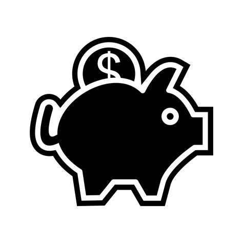 Piggy Bank Icon Design 501593 Vector Art At Vecteezy