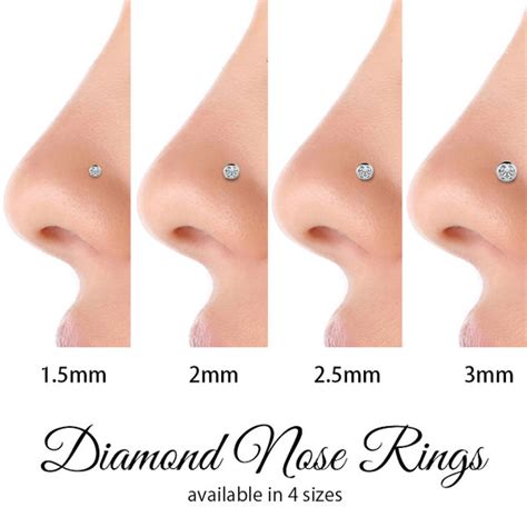 Nose Rings Size Chart