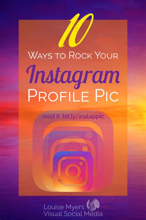 How To Make A Brilliant Instagram Profile Picture With Ideas Louisem