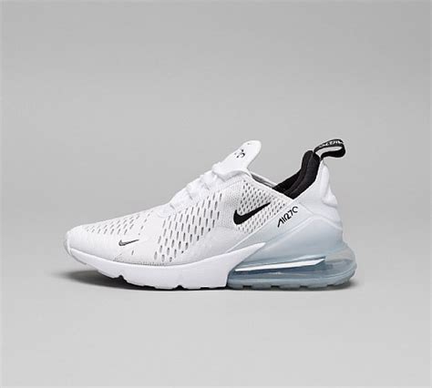 Nike Junior Air Max 270 Trainer White Black White Footasylum