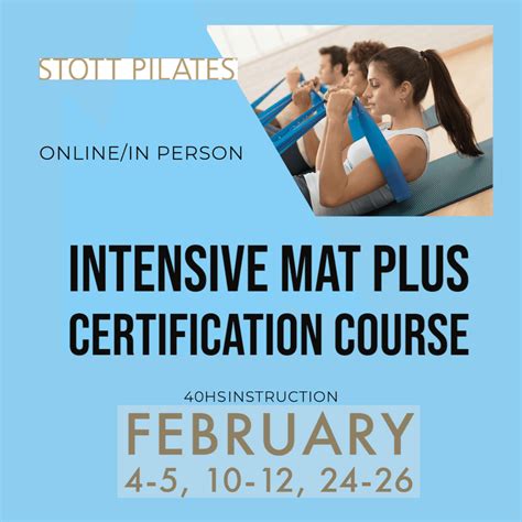 Info Stott Pilates Intensive Mat Mb3