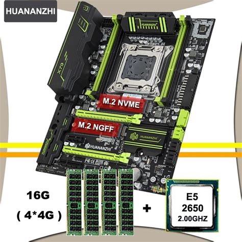 Huananzhi X79 Super Motherboard With Dual M2 Ssd Slot Cpu Intel Xeon