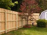 Residential Wood Fencing Pictures