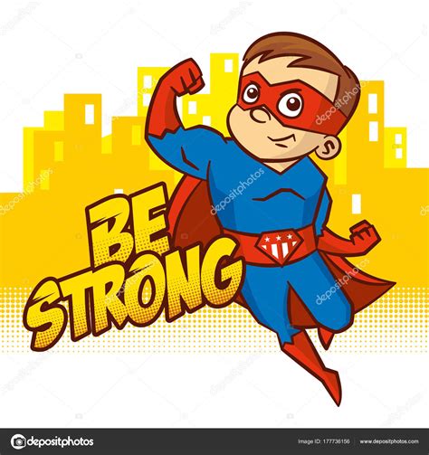 Superhero Boy Cartoon Character Stock Vector Image By ©ichbinsam 177736156