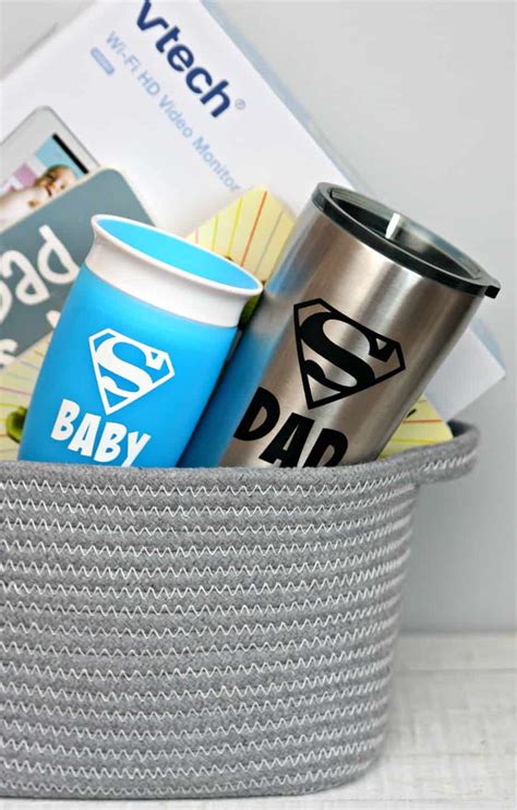 Top 8 best birthday gift ideas for dads in 2021. New Dad Gift Basket - Happy-Go-Lucky