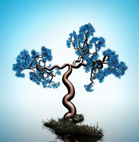Blue Math Tree By Guojun Pan