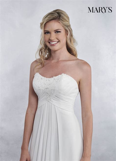 Bridal Wedding Dresses Style Mb1027 In Ivory Or White Color