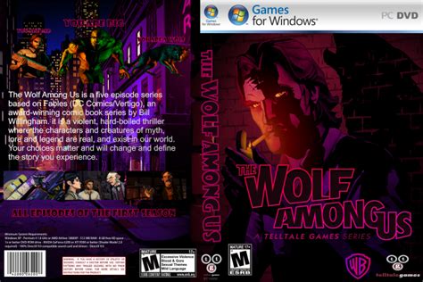 The Wolf Among Us All Episode Pc Box Art Cover By Yamm